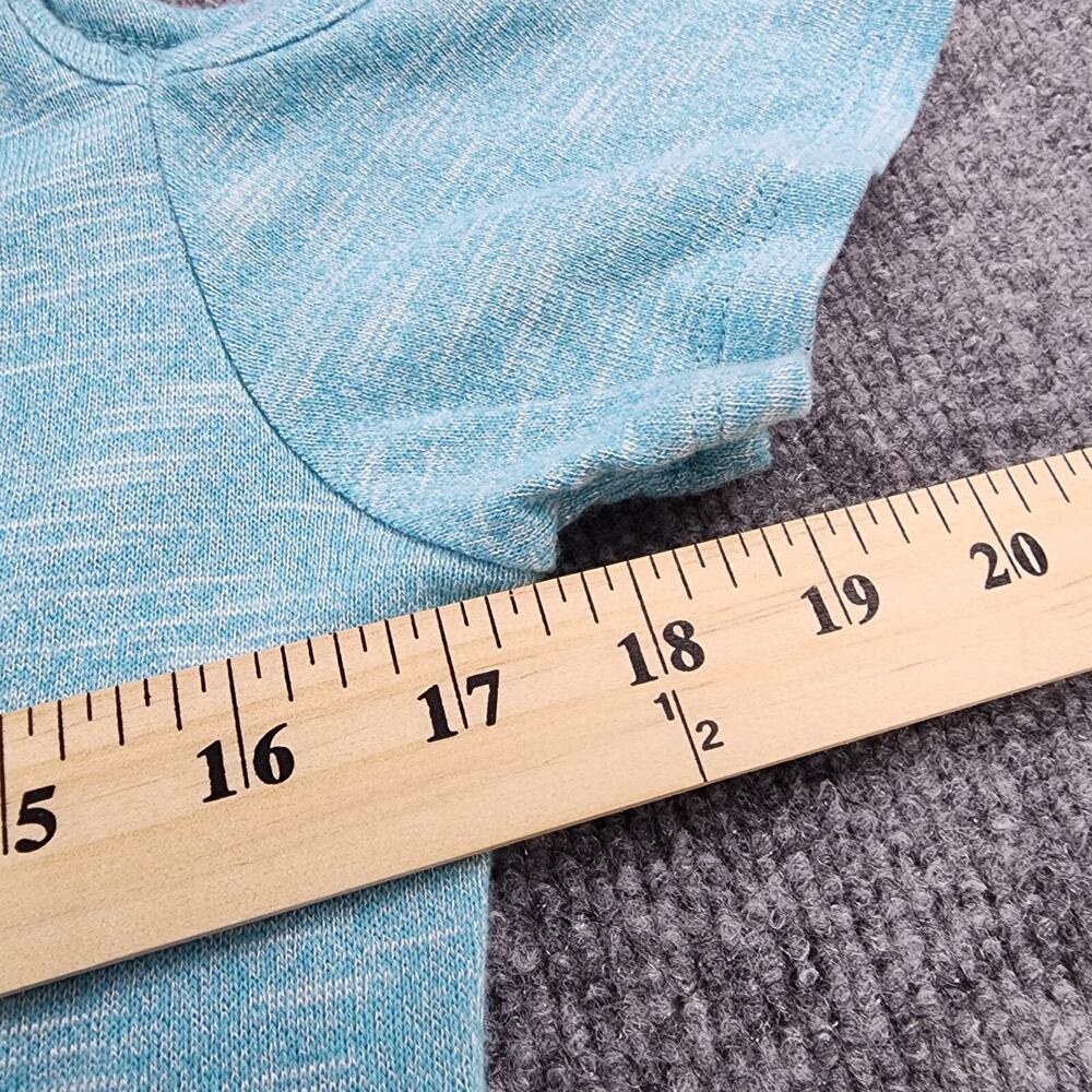 Soft Surroundings Dress Womens Petite Small Blue Electra Cold Shoulder Pocket - Picture 10 of 16